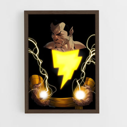 ap-black adam-17 cadre Bois foncé