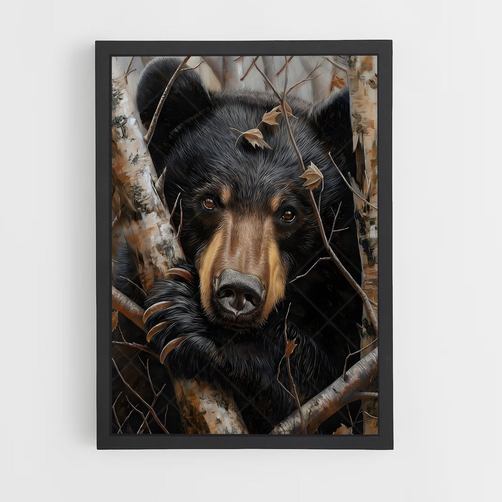 ap-black bear-2 cadre Noir