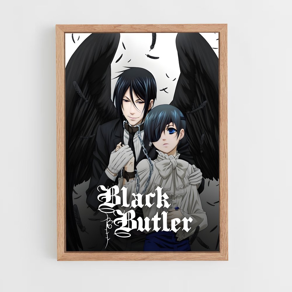 ap-black butler-1 cadre Bois clair