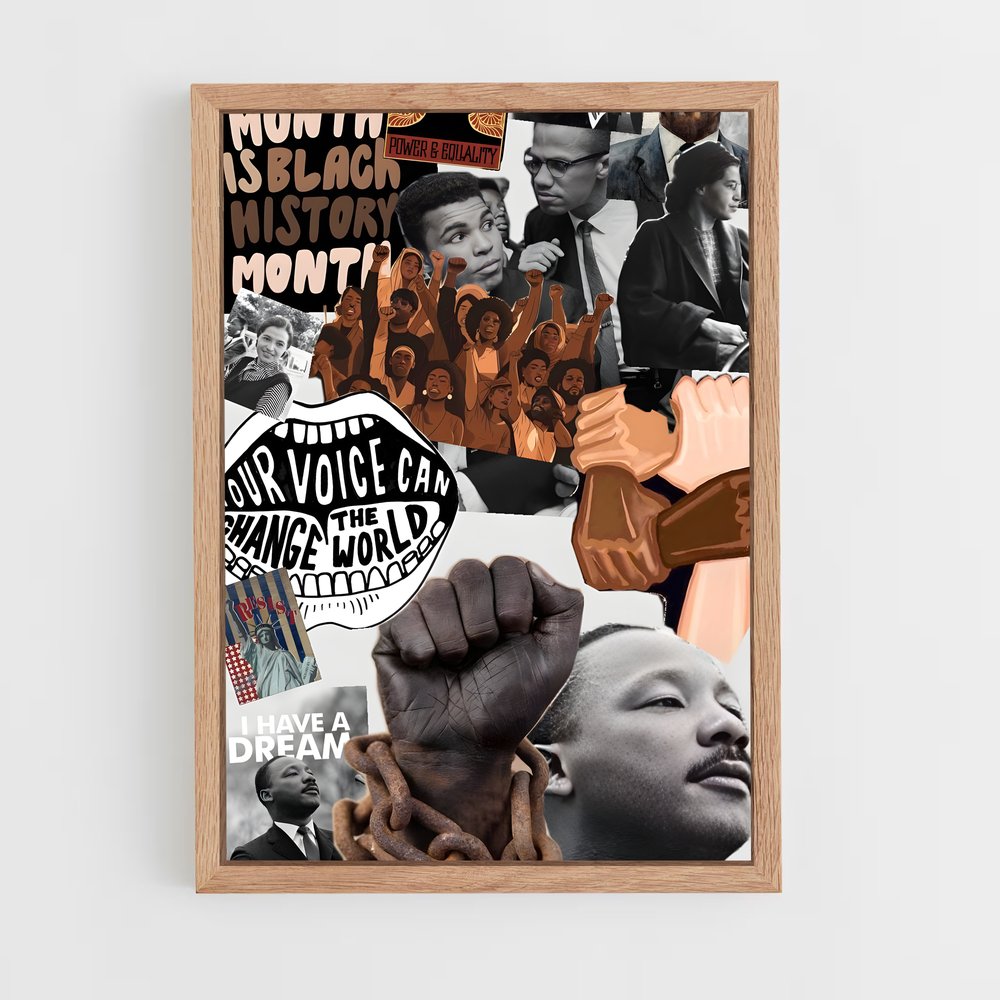 ap-black lives matter-4 cadre Bois clair