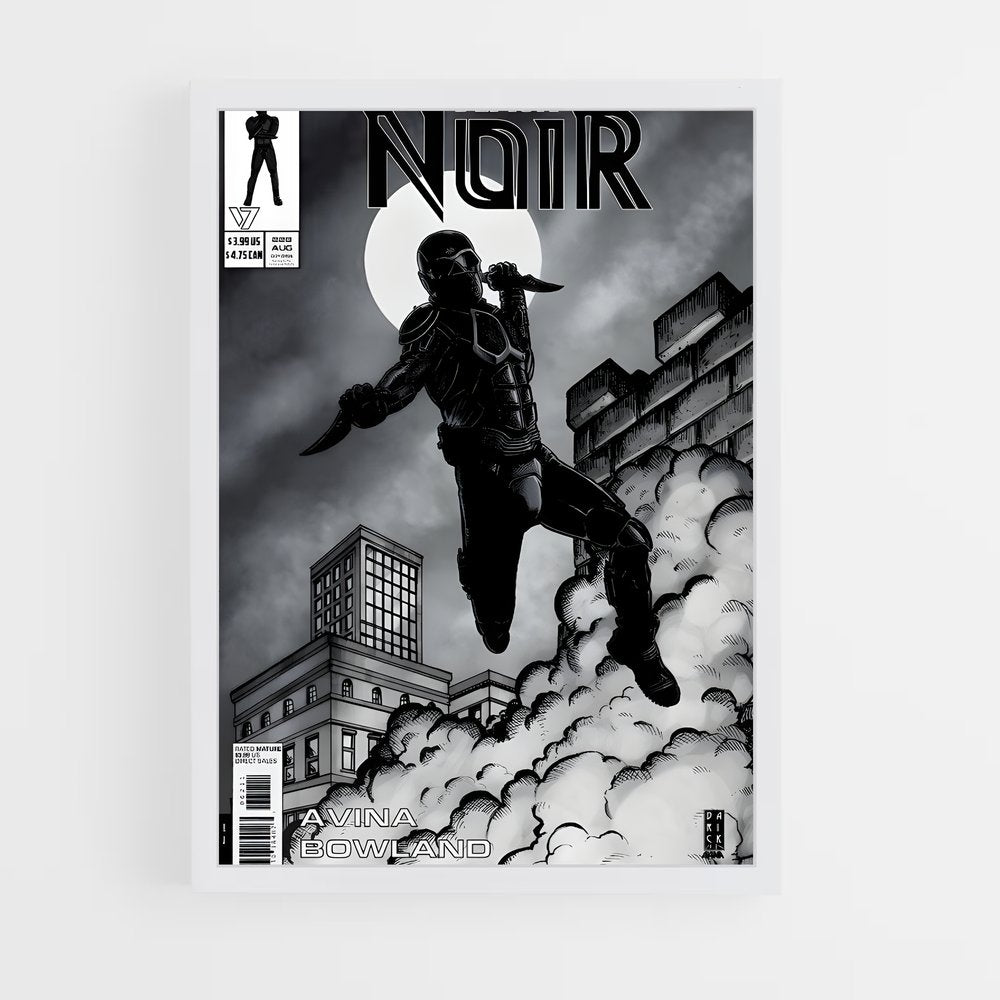 ap-black noir-1 cadre Blanc