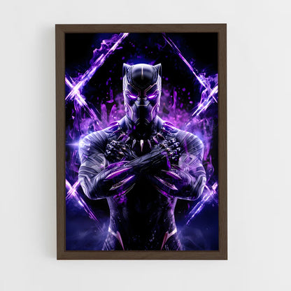 ap-black panther-2 cadre Bois foncé