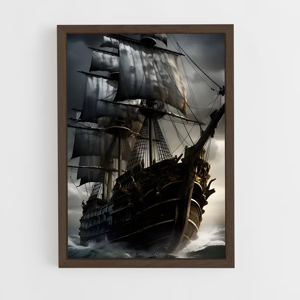 ap-black pearl-1 cadre Bois foncé
