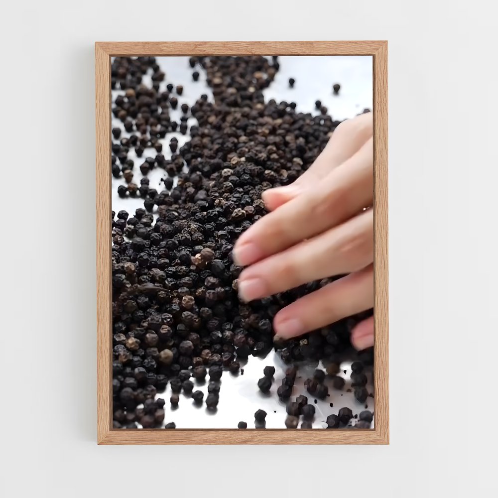 ap-black pepper-2 cadre Bois clair