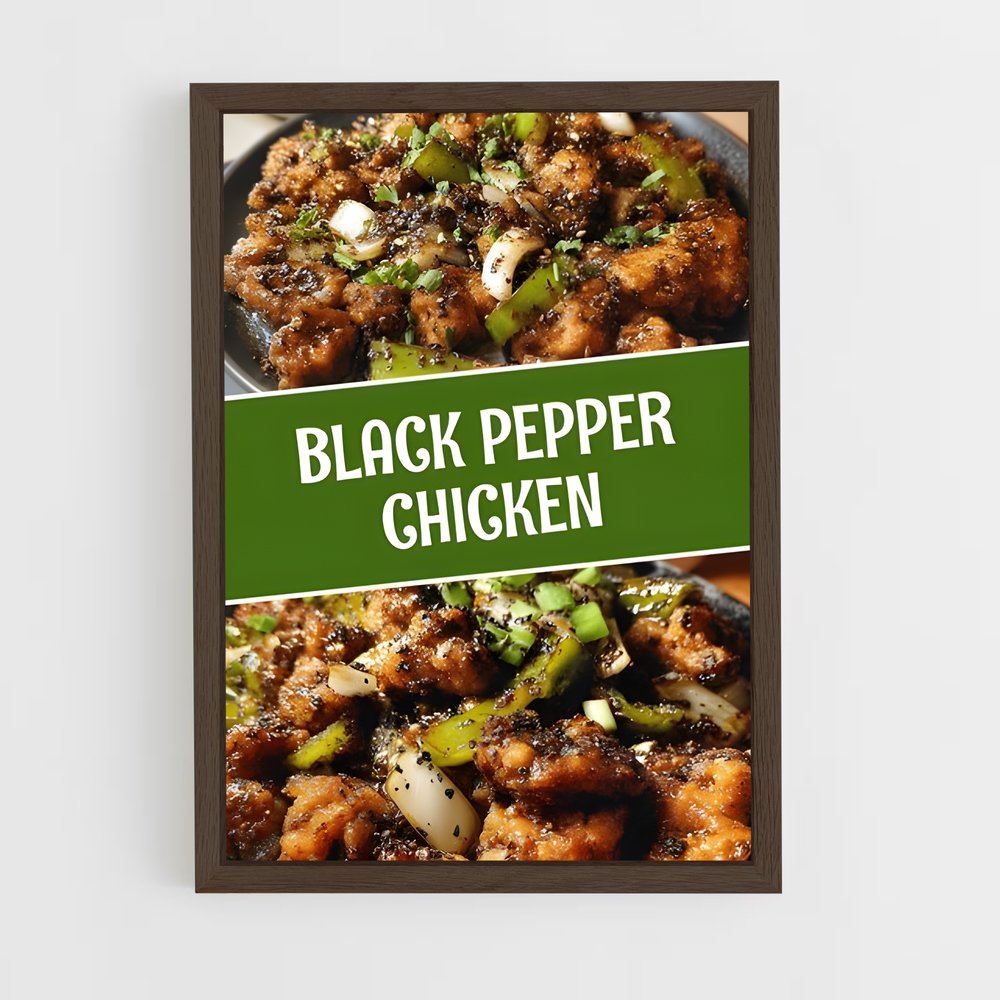 ap-black pepper-4 cadre Bois foncé