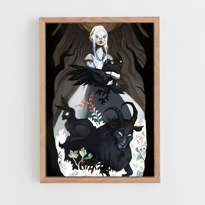 ap-black phillip-6 cadre Bois clair