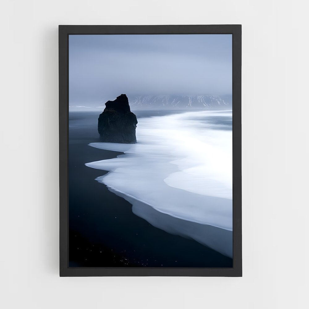 ap-black sand beach-8 cadre Noir