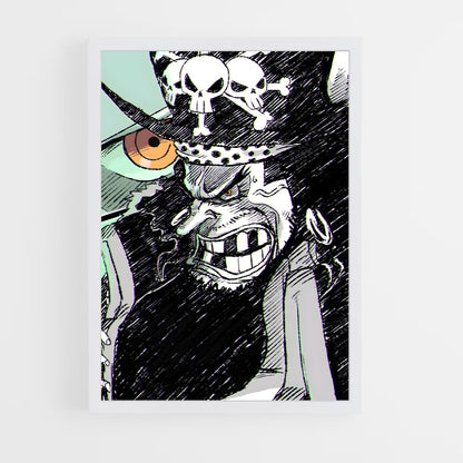 ap-blackbeard-9 cadre Blanc