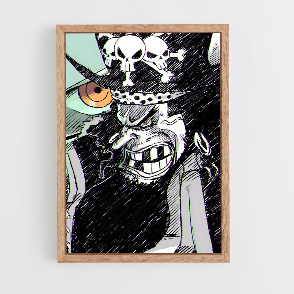 ap-blackbeard-9 cadre Bois clair