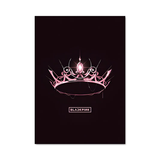 Poster Crowned in Blackpink