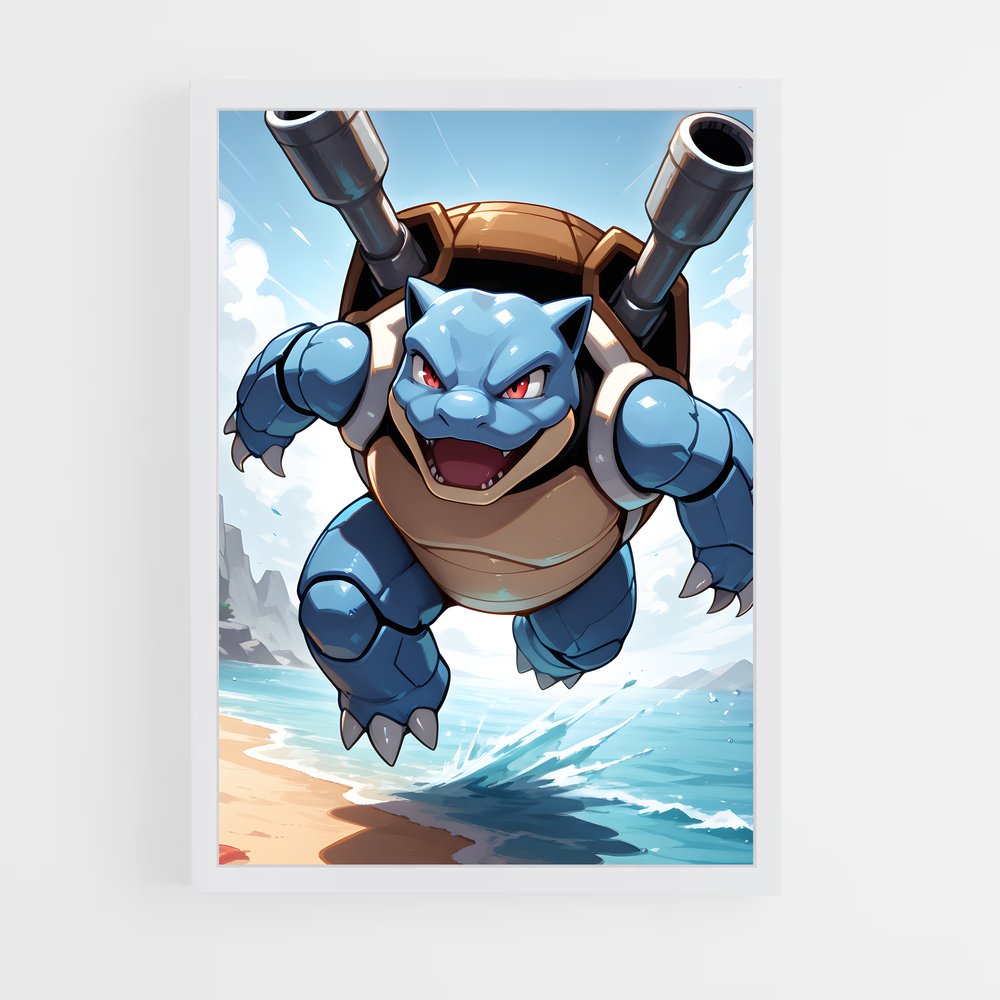 ap-blastoise-1 cadre Blanc