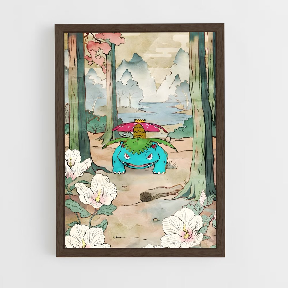 ap-blastoise-4 cadre Bois foncé