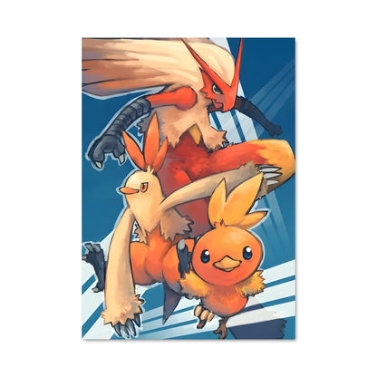 Poster Duel de Flammes