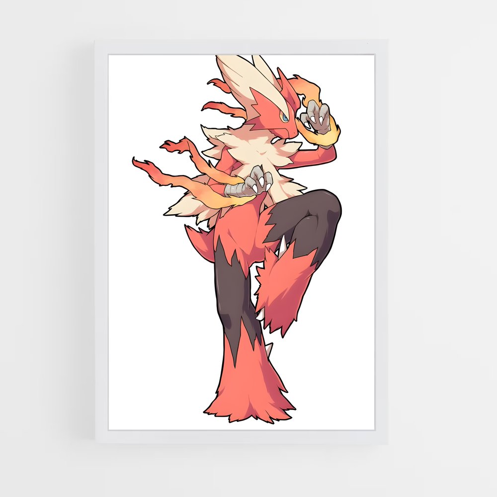 ap-blaziken-5 cadre Blanc