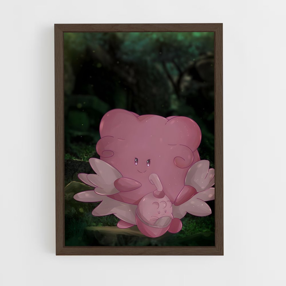 ap-blissey-1 cadre Bois foncé