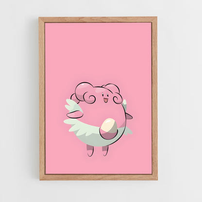 ap-blissey-3 cadre Bois clair
