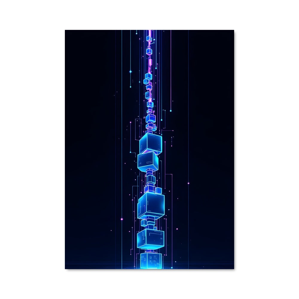 Poster Neon Utopia