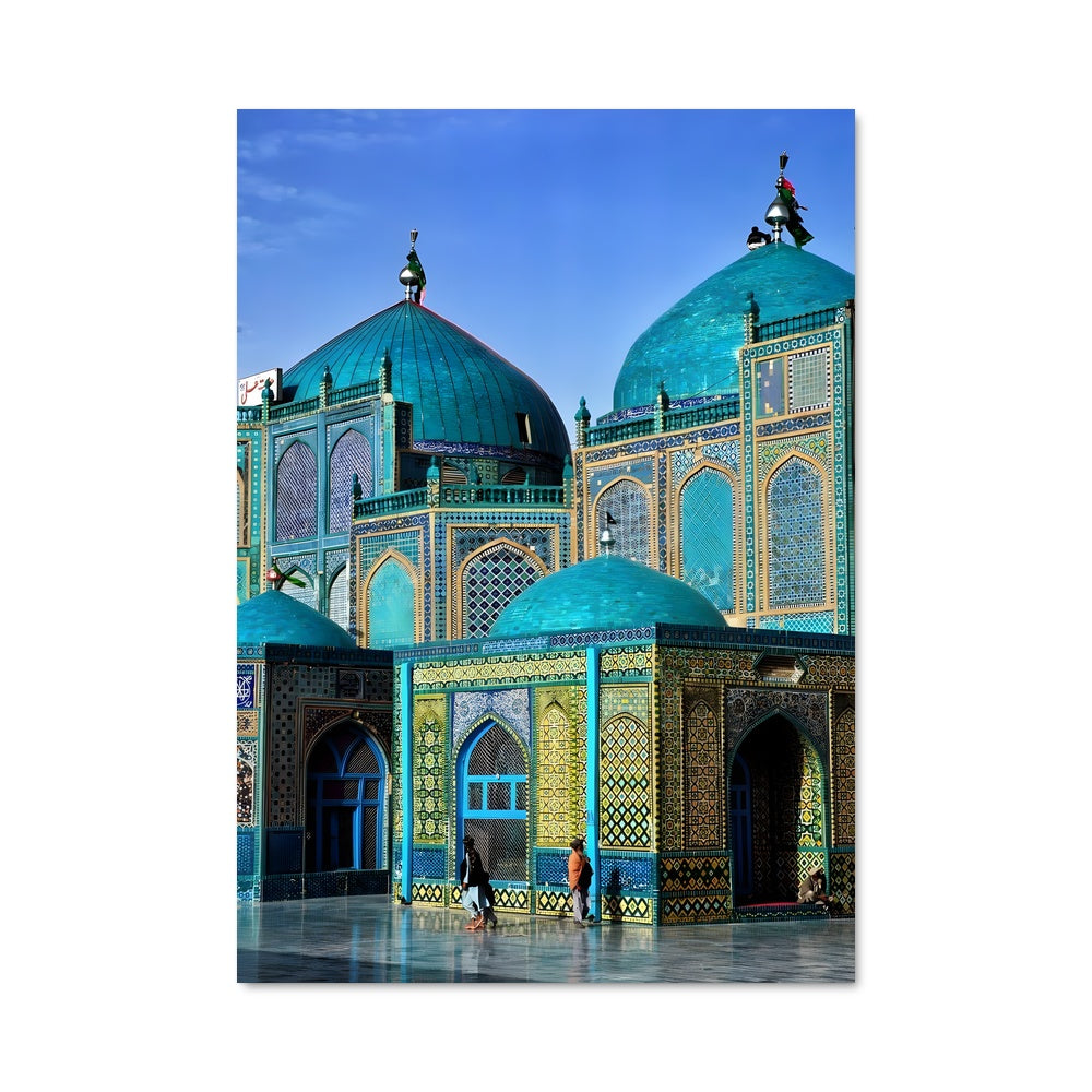 Poster Mosquée Bleue de Samarcande