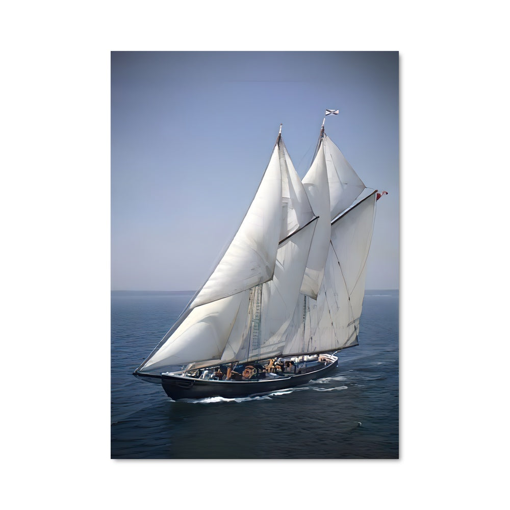 Poster Voile et Mer