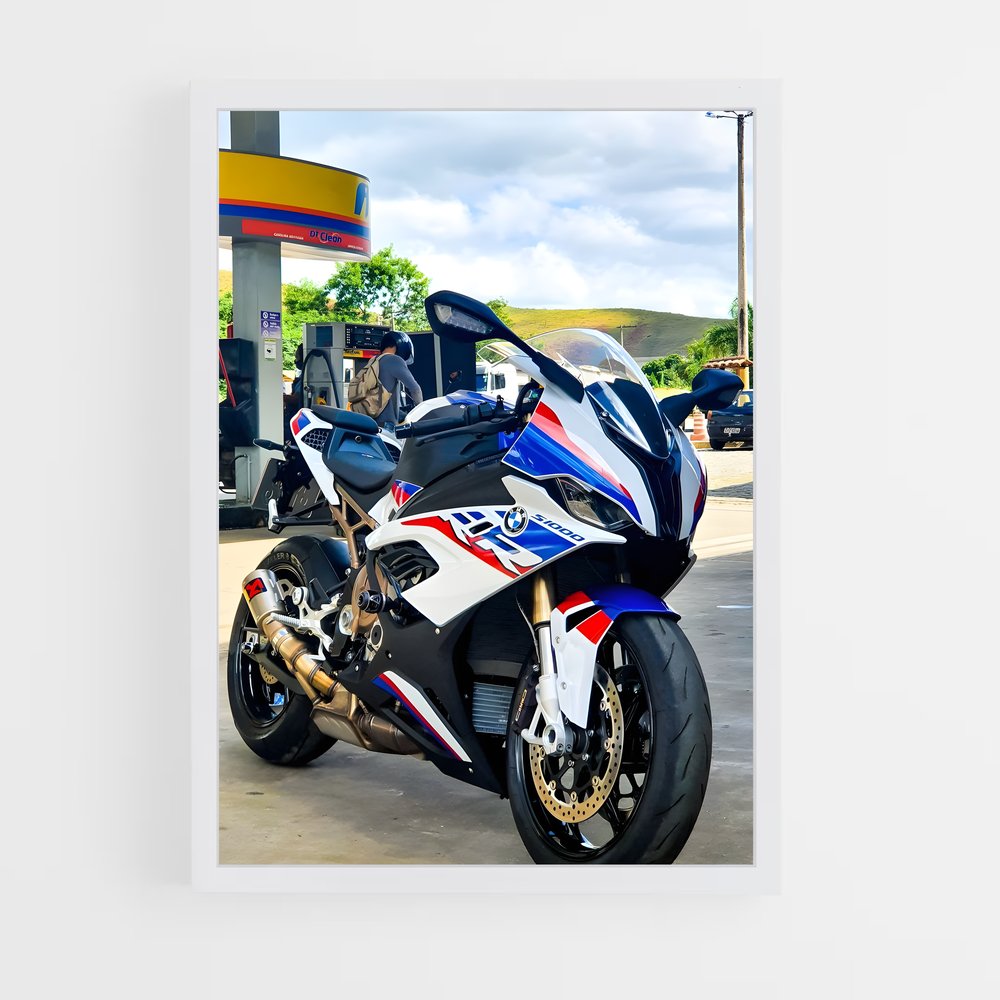ap-bmw moto-1 cadre Blanc