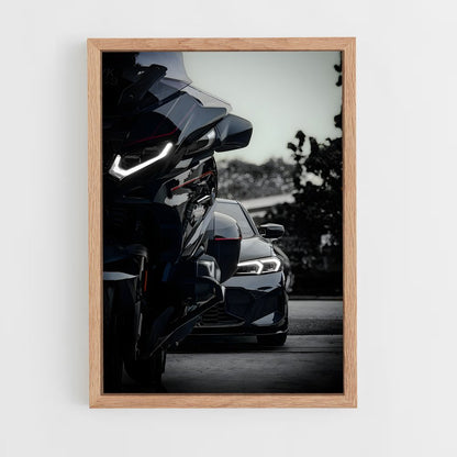 ap-bmw moto-3 cadre Bois clair