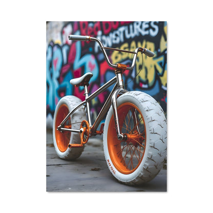Poster BMX Orange Explosion