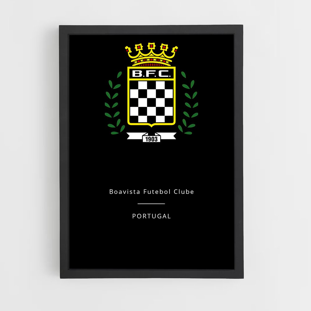 ap-boavista fc-6 cadre Noir