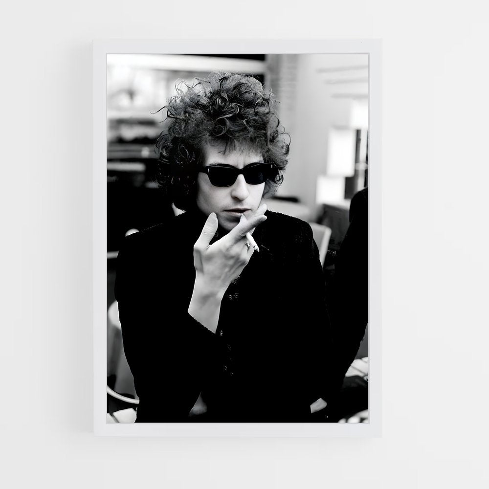 ap-bob dylan-1 cadre Blanc