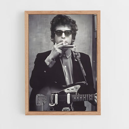 ap-bob dylan-6 cadre Bois clair