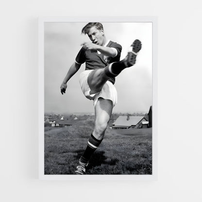 ap-bobby charlton-2 cadre Blanc