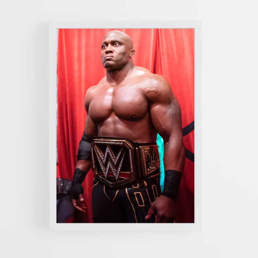ap-bobby lashley-5 cadre Blanc
