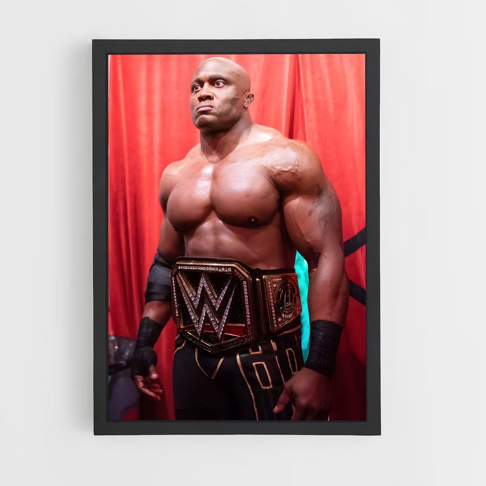 ap-bobby lashley-5 cadre Noir