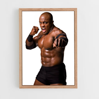 ap-bobby lashley-7 cadre Bois clair