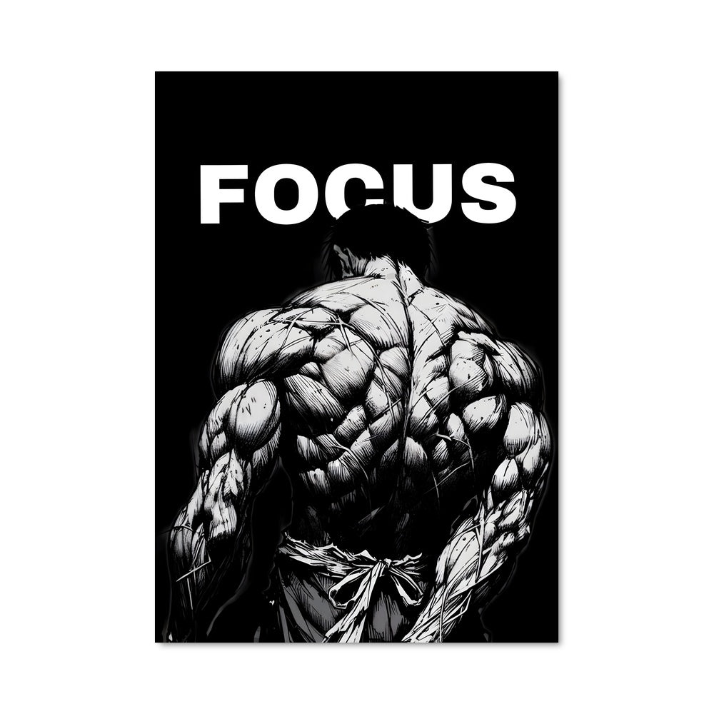 Poster Focus Muscles