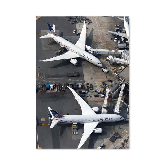 Poster Dreamliners à Newark