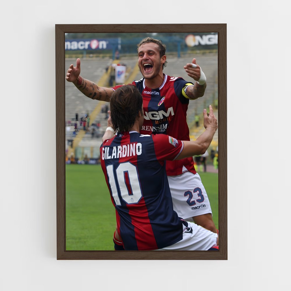 ap-bologna fc-10 cadre Bois foncé