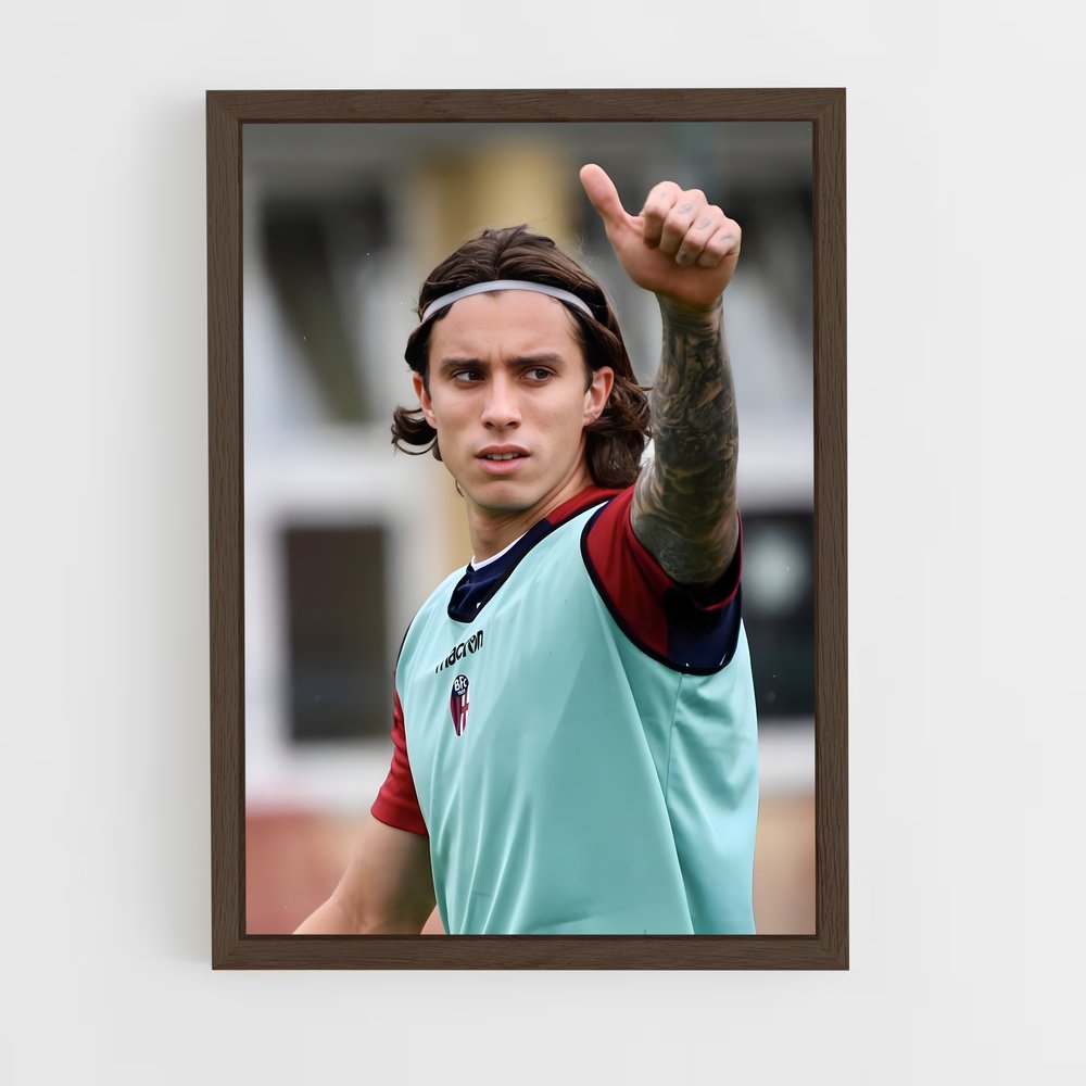 ap-bologna fc-12 cadre Bois foncé