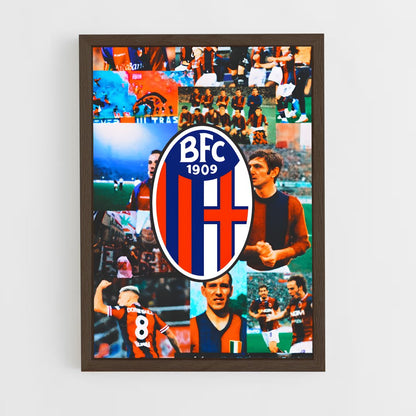 ap-bologna fc-9 cadre Bois foncé