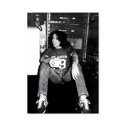 Poster Bon Scott Relaxed