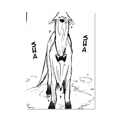 Poster Chien des Eaux