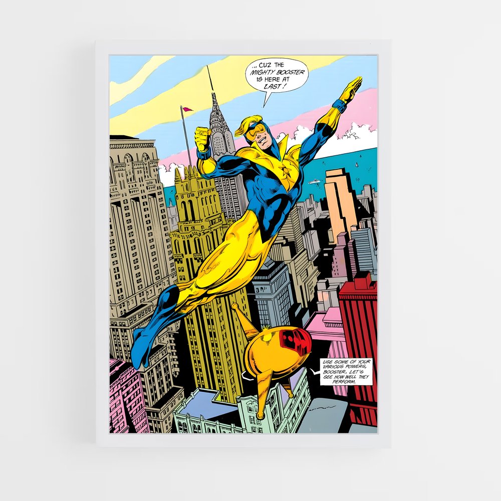 ap-booster gold-3 cadre Blanc