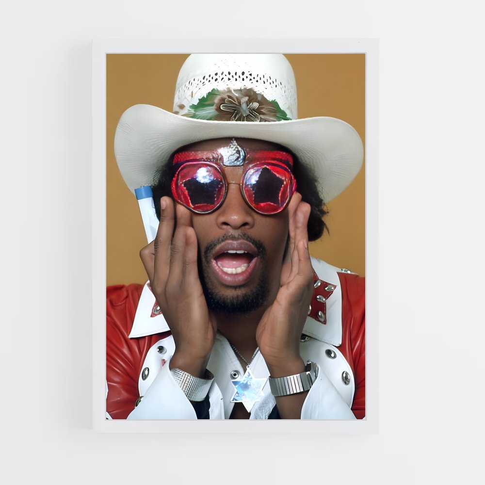 ap-bootsy collins-3 cadre Blanc