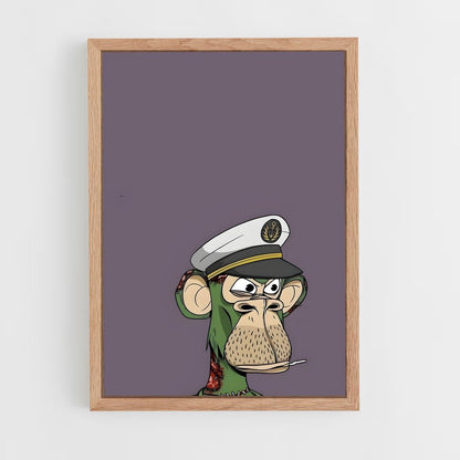 ap-bored apes-1 cadre Bois clair