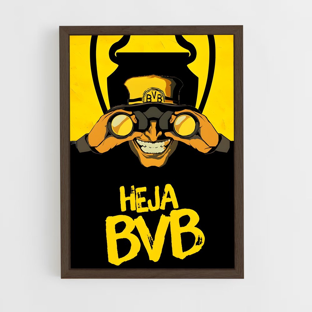 ap-borussia dortmund-1 cadre Bois foncé