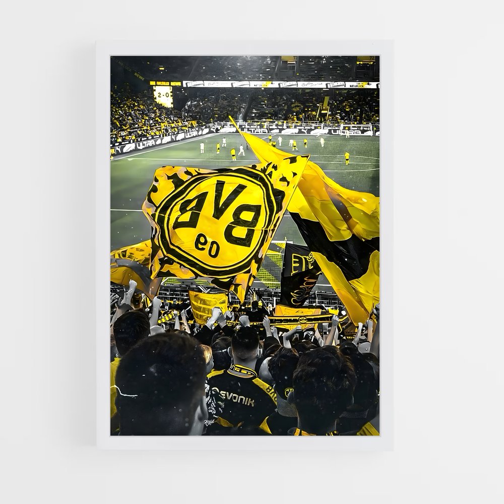 ap-borussia dortmund-3 cadre Blanc