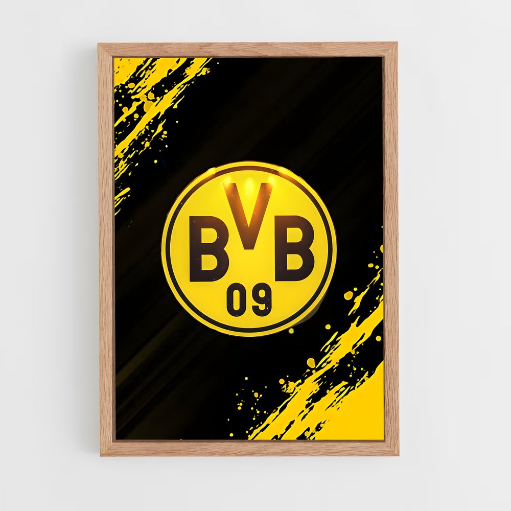 ap-borussia dortmund-4 cadre Bois clair