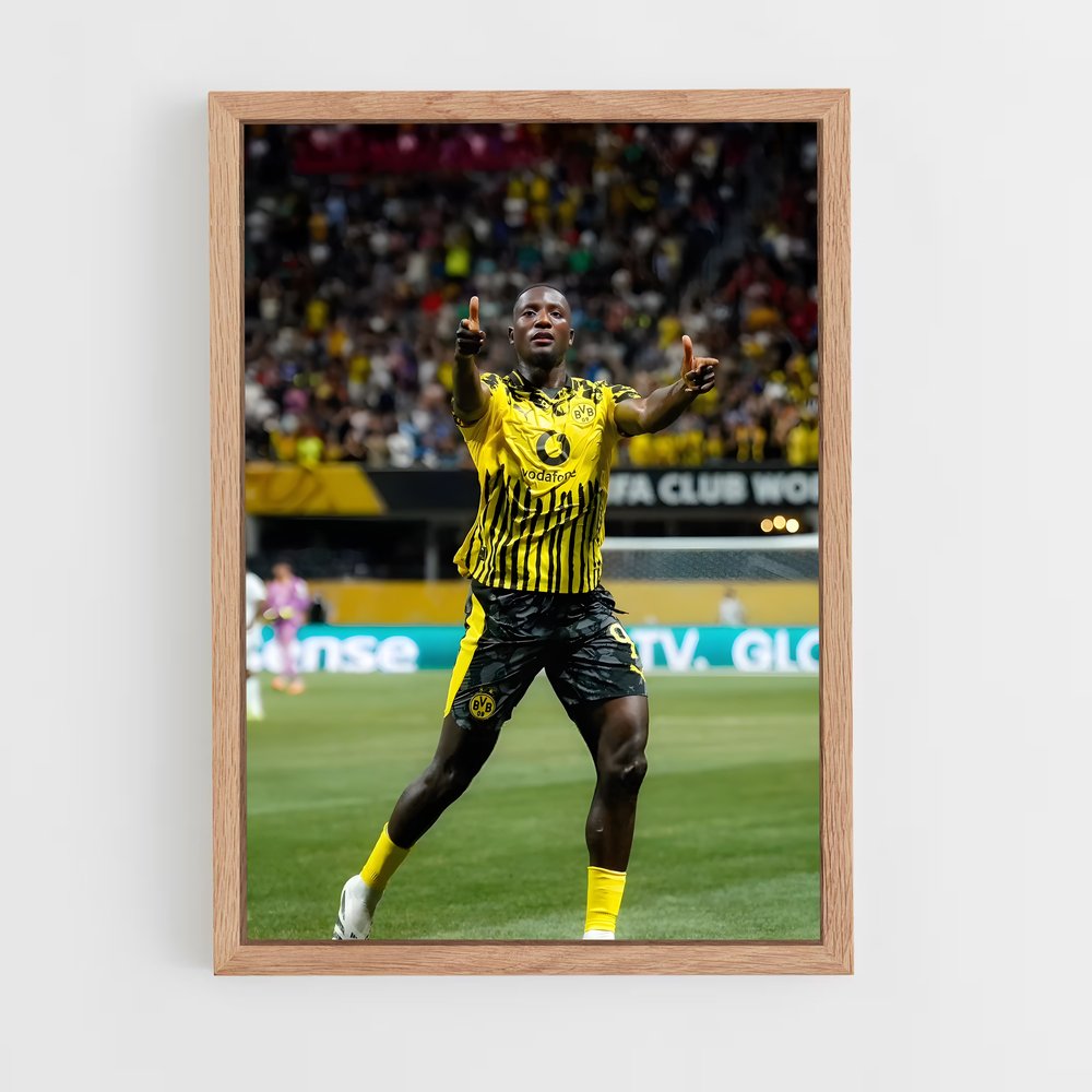 ap-borussia dortmund-6 cadre Bois clair