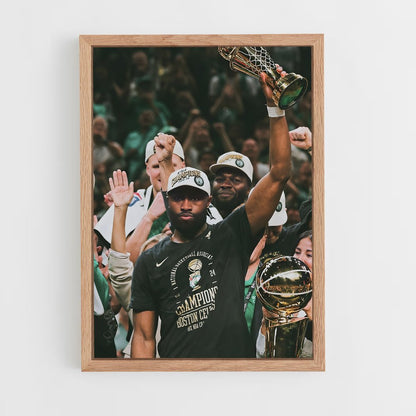 ap-boston celtics-6 cadre Bois clair
