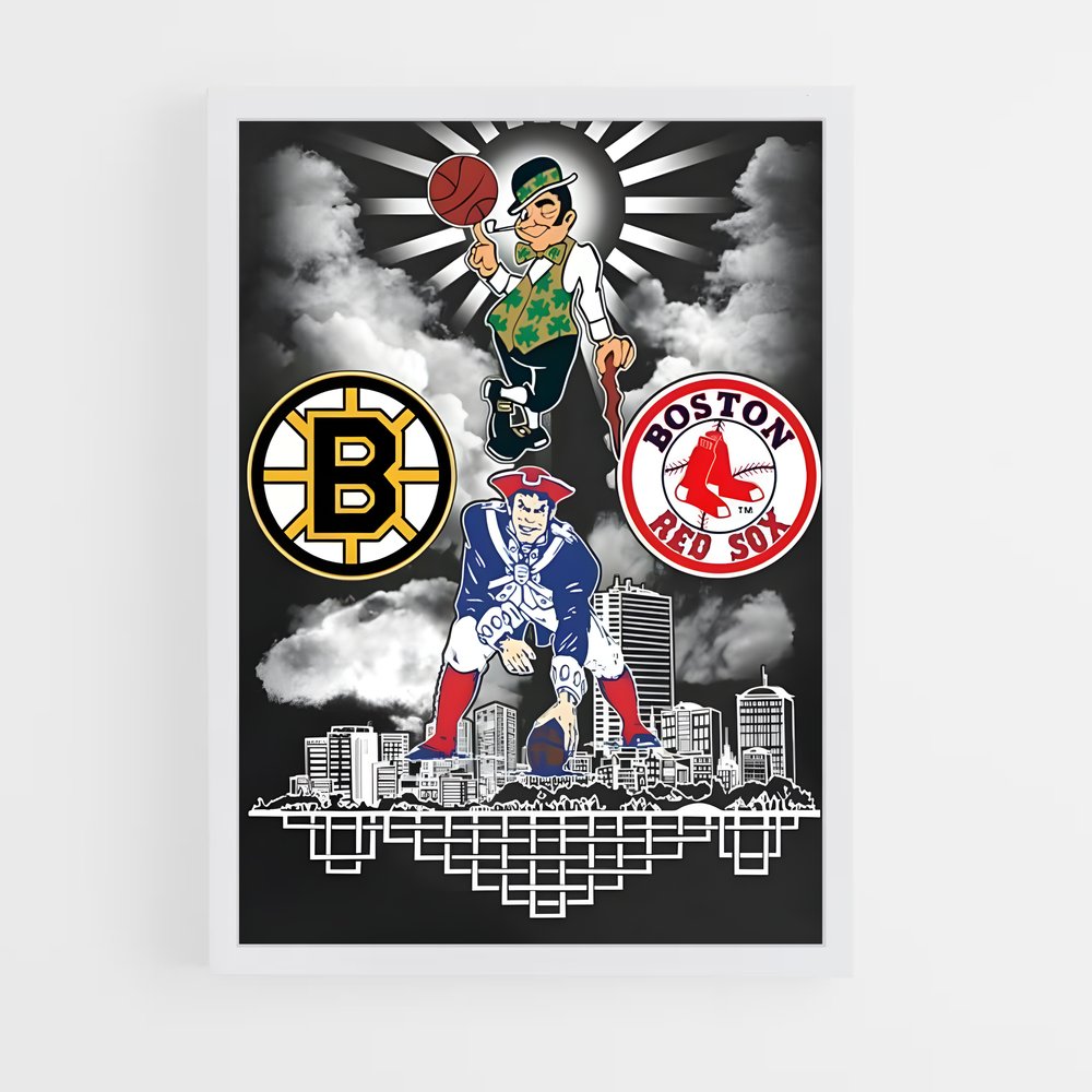 ap-boston river fc-5 cadre Blanc
