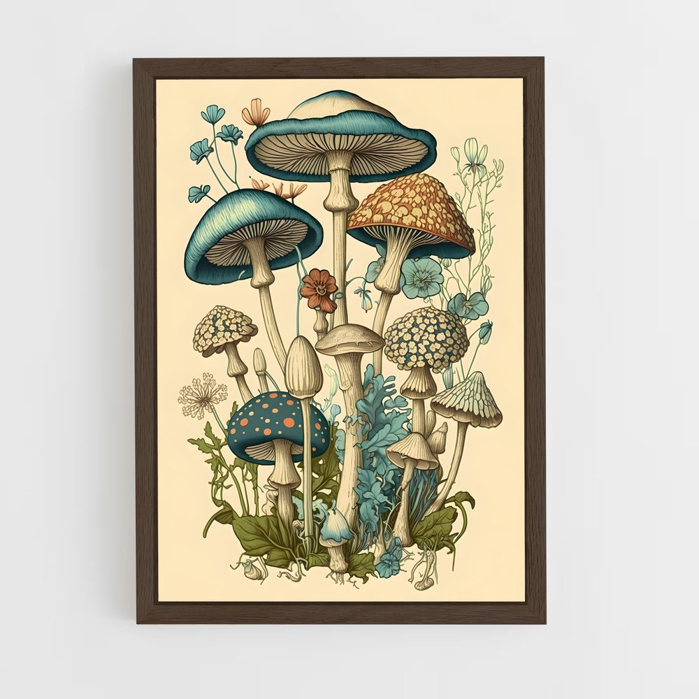 ap-botanical-2 cadre Bois foncé